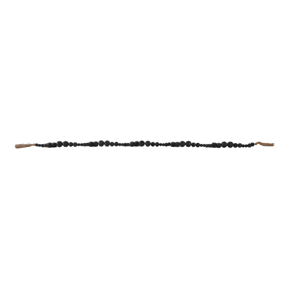 DUNEFORD BLACK BEAD 2 (IN)