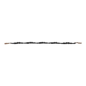 DUNEFORD BLACK BEAD 2 (IN) 3