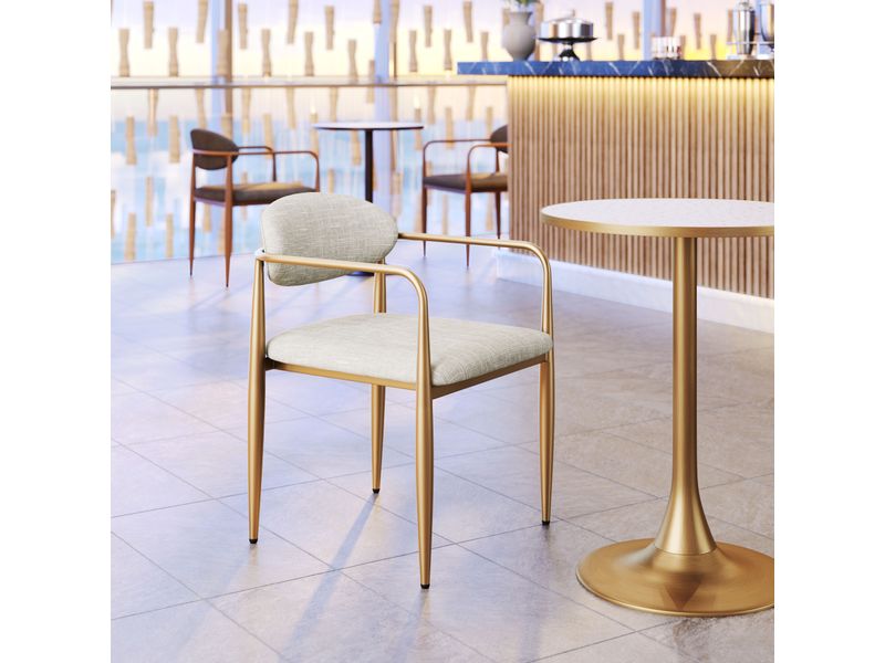 Zens Dining Chair Quill Gray 9