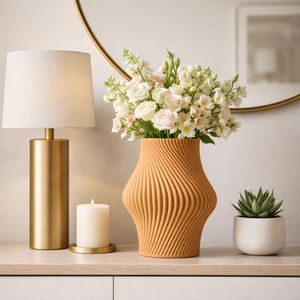 DILLONVALE BROWN VASE 11 (IN) 11