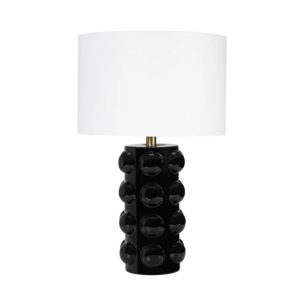 TUCKERPORT BLACK LAMP 22 (IN)