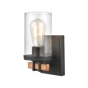 Holdfast 9'' High 1-Light Sconce - Charcoal 1