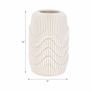 BRYNCROSS IVORY VASE 14 (IN) 7