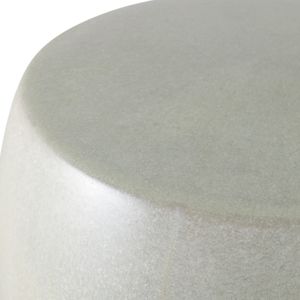 BAKERSIDE IVORY GARDEN STOOL 19 (IN) 7