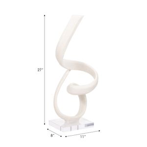 ESSEXTON WHITE DECOR 27 (IN) 10