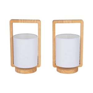 RHEA SET OF 2 WHITE LAMPS 11 (IN) 1