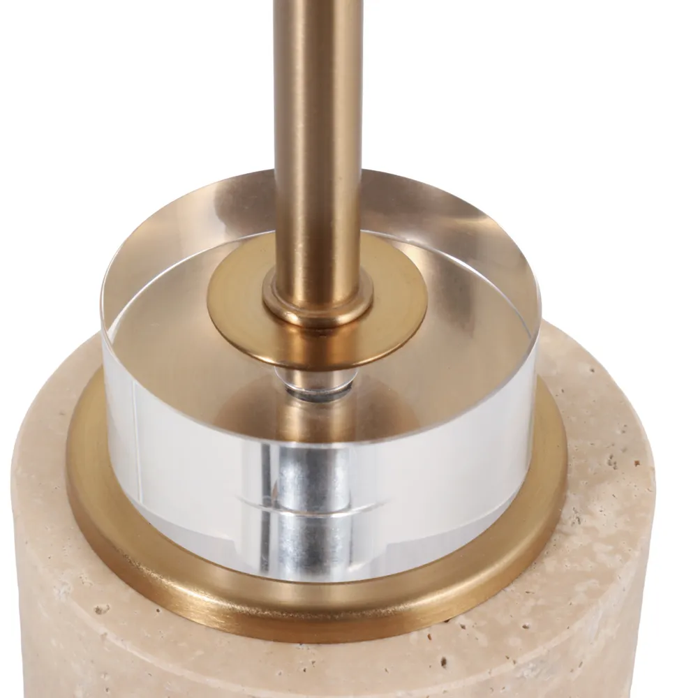 JENSENSTONE IVORY LAMP 33 (IN)