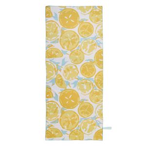 Lemon Slices Reversible Eco Beach Towel 11