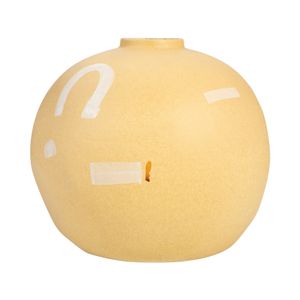 TIPTONTON YELLOW VASE 9 (IN) 6