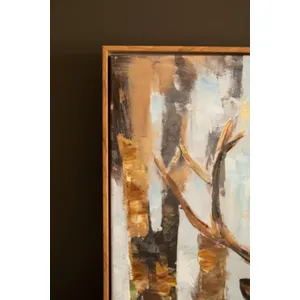 Framed Deer Painting 4