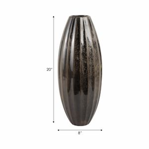TILTONRIDGE BLACK VASE 20 (IN) 10