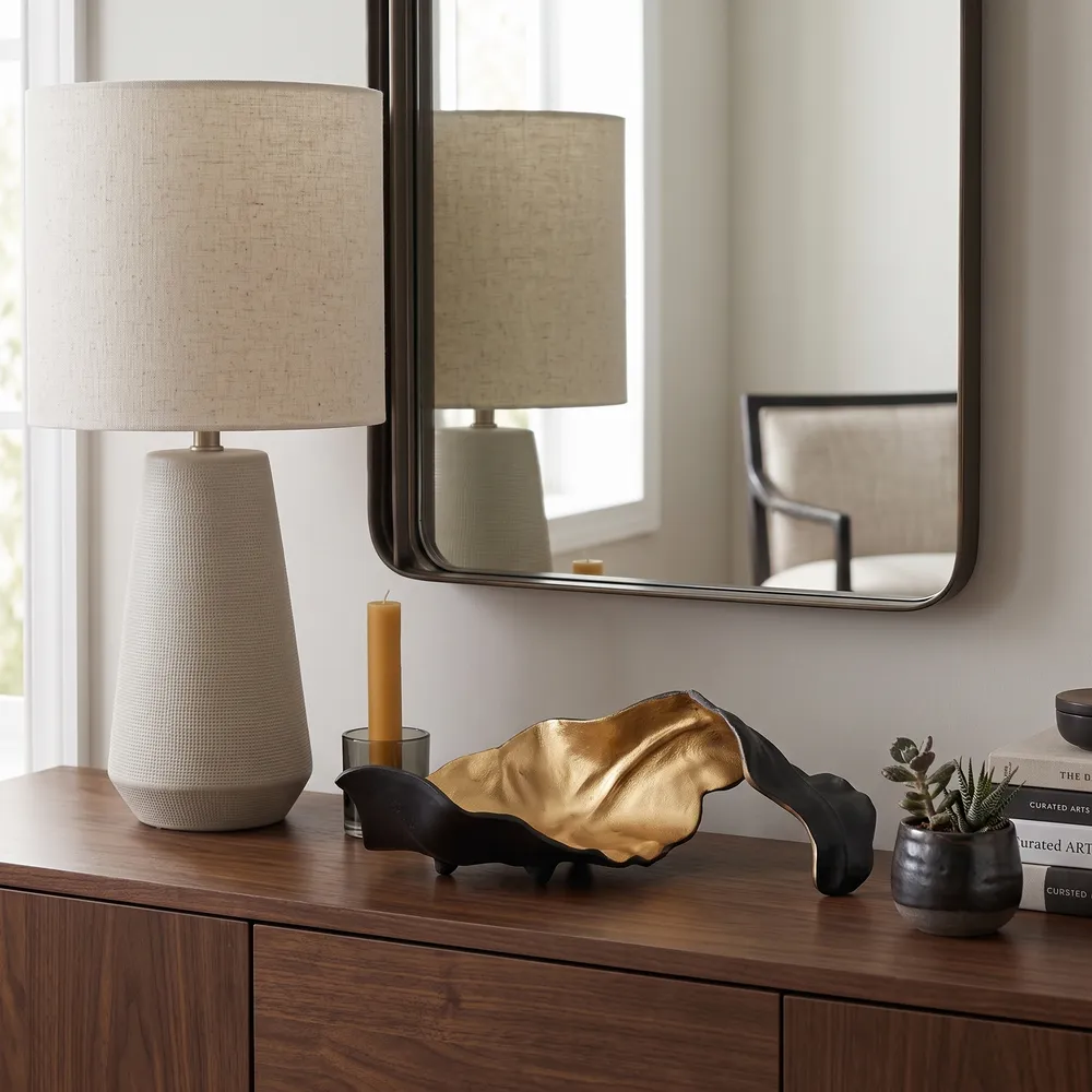 ROSEMILL BLACK DECOR 6 (IN)