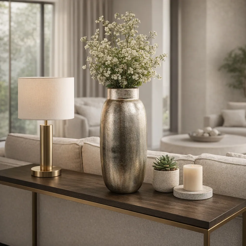 BREWERFORD BRONZE VASE 24 (IN)