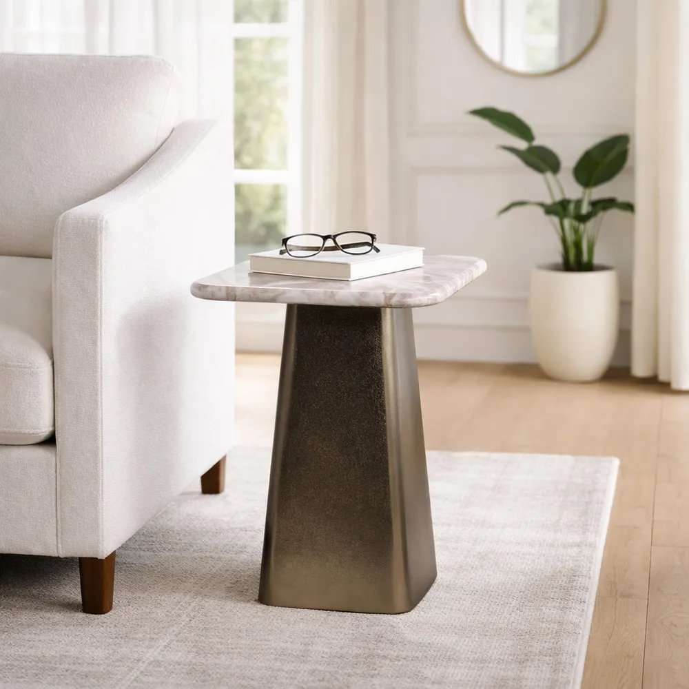 ASHCLIFF BRONZE TABLE 22 (IN)