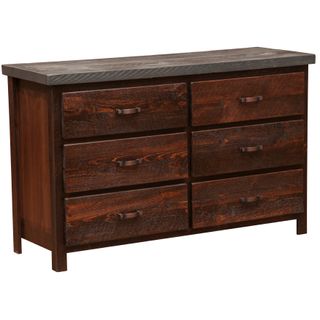 WoodShop Six Drawer Dresser - Premium Line - Hardware Choice:  TBD