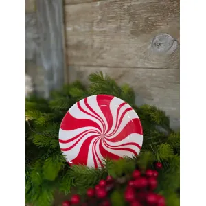 Medium Candy Candle Plate 6x6in 1