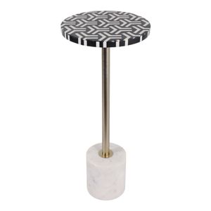DERMOTMOOR WHITE TABLE 25 (IN) 5