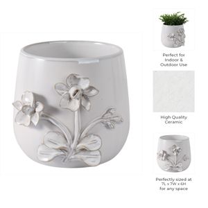 VINSONRUN IVORY PLANTER 6 (IN) 10