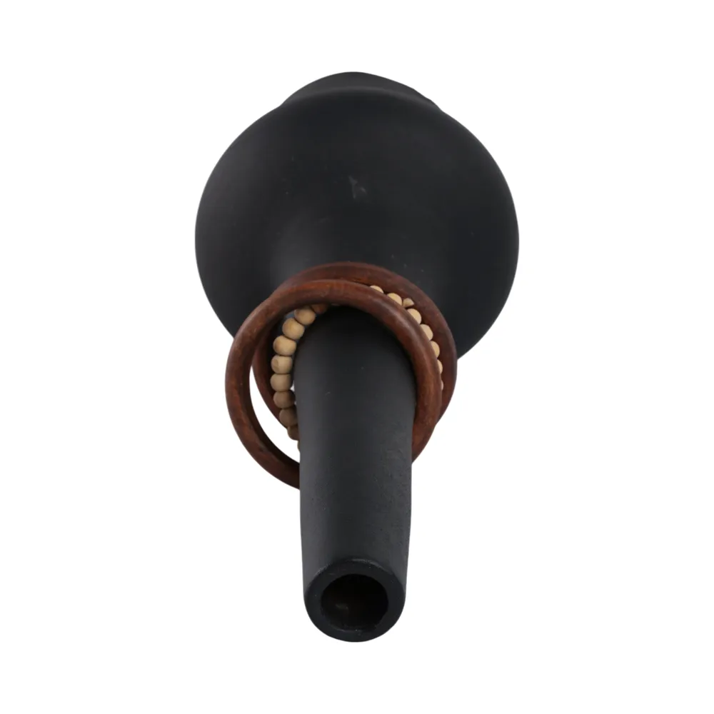 FARROWMILL BLACK VASE 21 (IN)