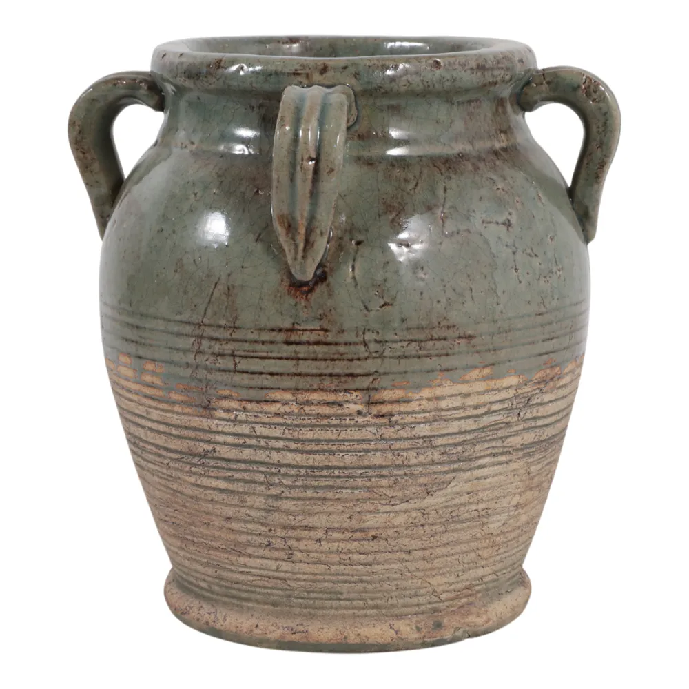 COHENWAY GREEN VASE 10 (IN)