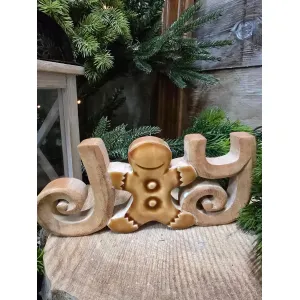 Gingerbread Joy 4x9in 2