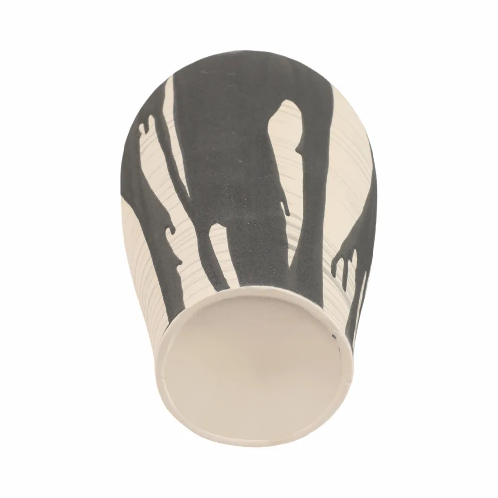 HESTONHAM BLACK VASE 15 (IN)