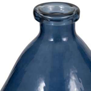 SUTTONWORTH BLUE GLASS VASE 19 (IN) 5