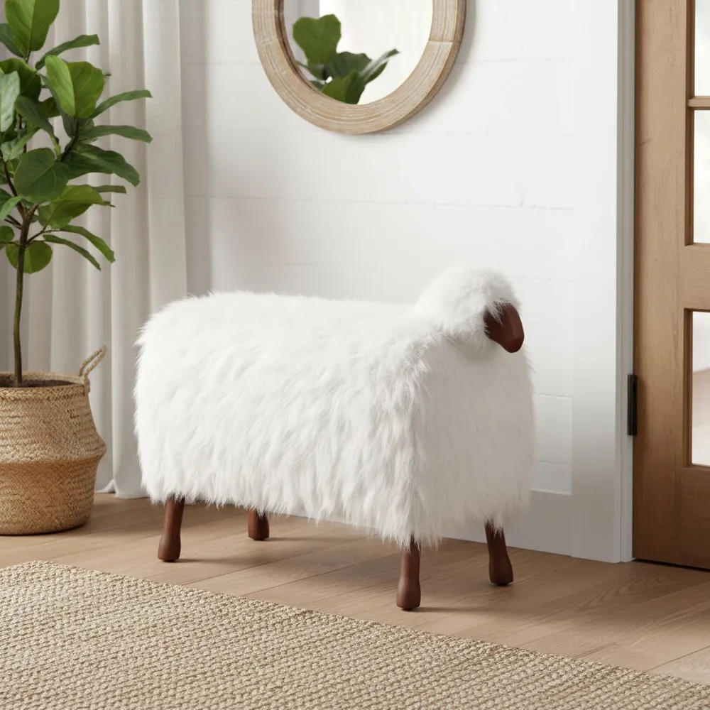 LEOLAND WHITE DECOR 33 (IN)