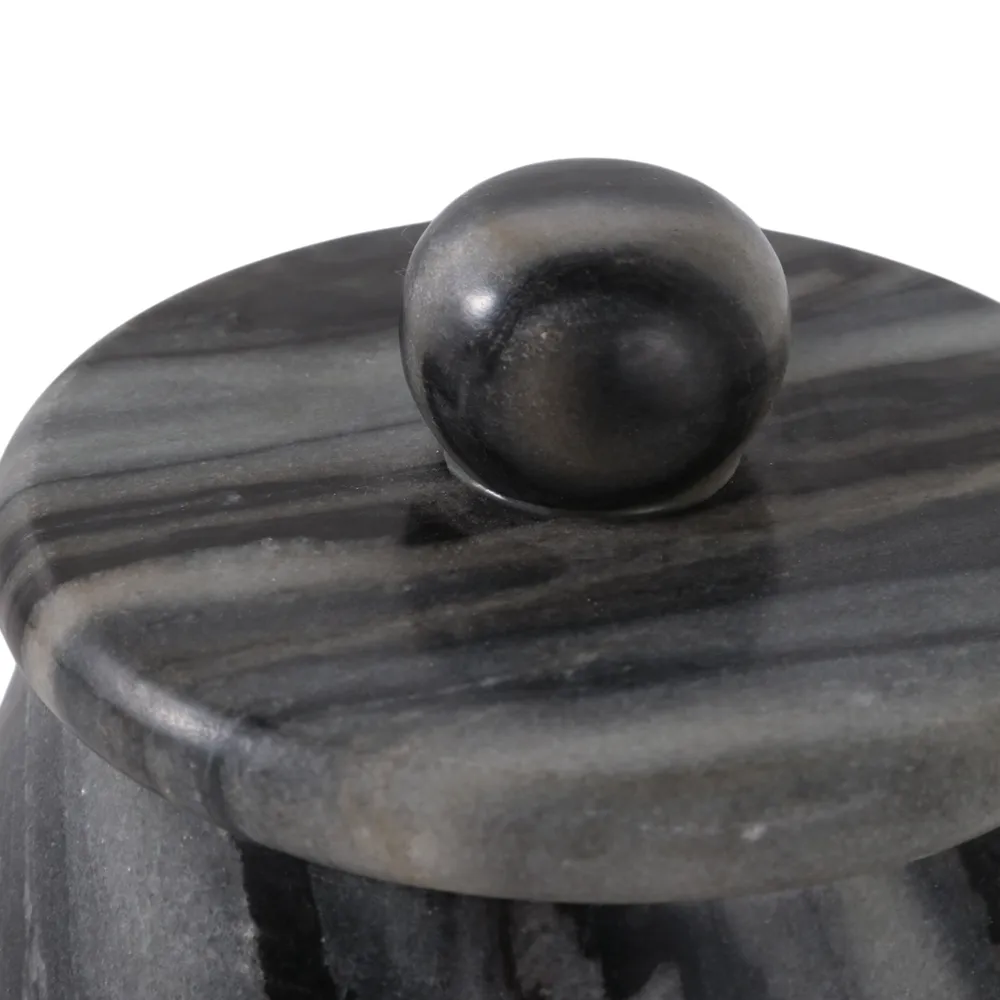 CHLOEMORE GRAY JAR 7 (IN)