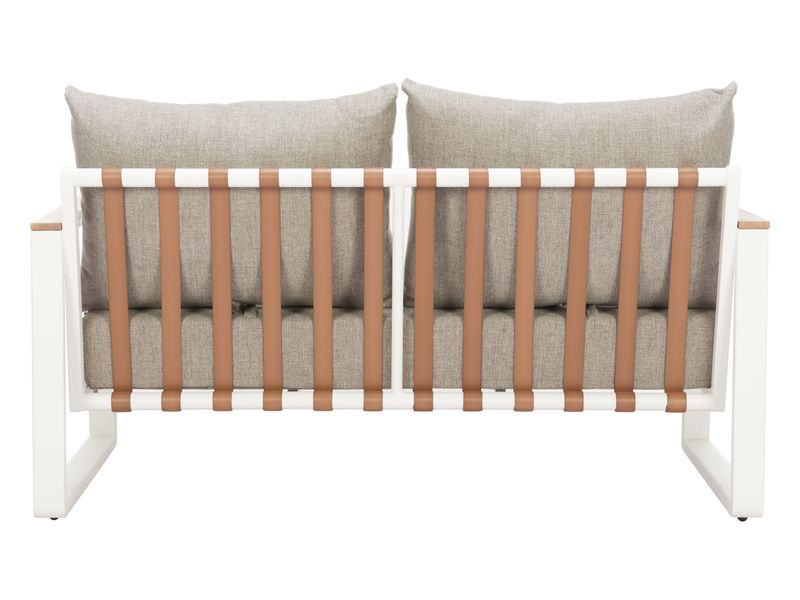 Welt Sofa Taupe & White 5