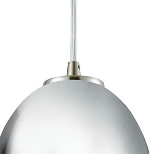 Illusions 5'' Wide 1-Light Mini Pendant - Satin Nickel with Multicolor Fireworks Glass 3