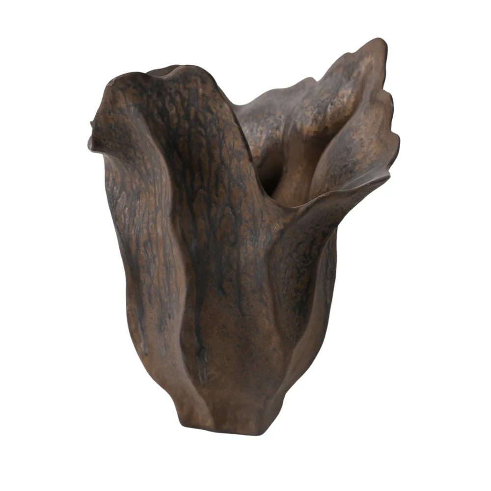 EWINGLAND BROWN VASE 16 (IN)