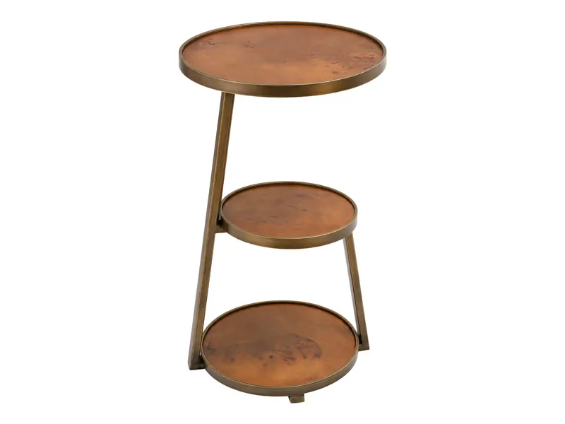 Boulder Accent Table Brown 1