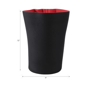 CLYDESIDE BLACK VASE 12 (IN) 9