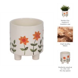 JORDANLAKE WHITE PLANTER 6 (IN) 9
