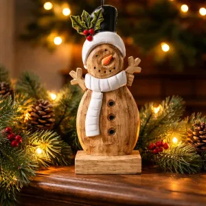 Toasty Snowman 12x5in 1