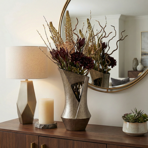 BRADENFIELD GRAY VASE 16 (IN) 2