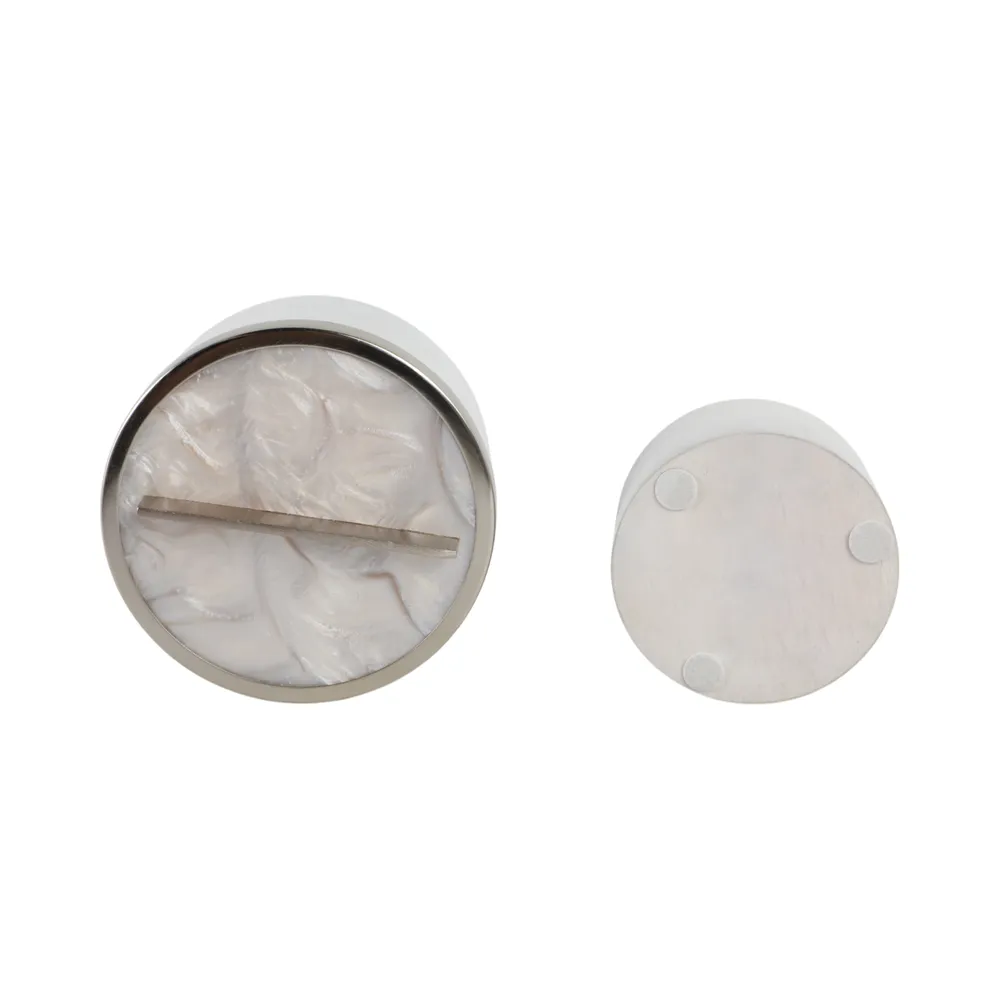 CHATHAMWORTH SET OF 2 WHITE BOXES 6 (IN)