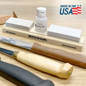 AccuSharp - Combo Stones w/Honing Oil 4