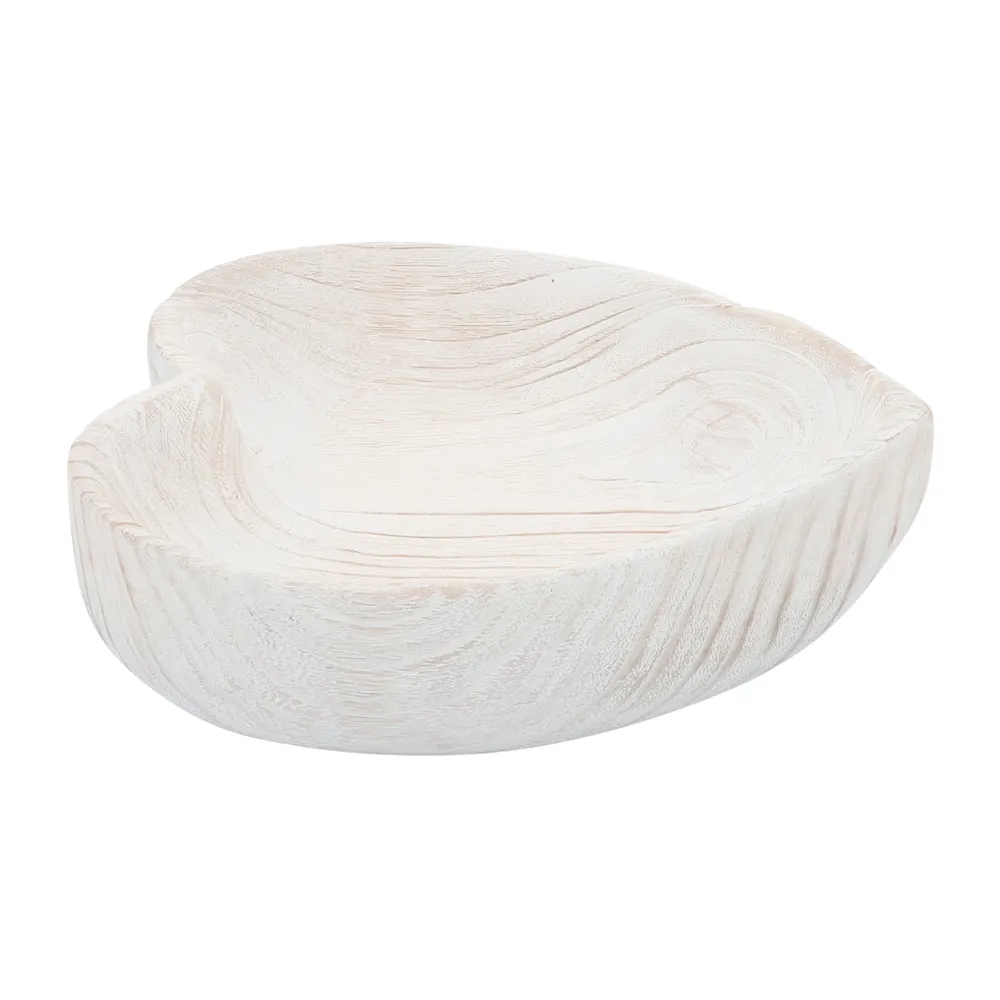 DASHLAKE SET OF 2 WHITE BOWLS 3 (IN)