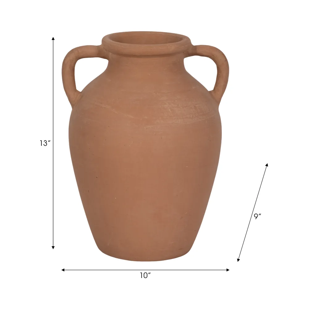 DRAKEWELL BROWN VASE 13 (IN)
