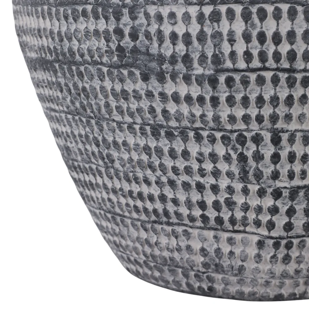 HARKENDALE BLACK VASE 9 (IN)