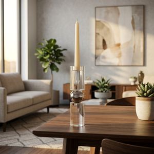 VERAFORD CLEAR CANDLESTICK 11 (IN) 10