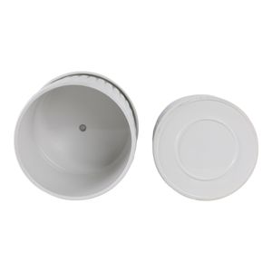 DECKERFORD SET OF 2 WHITE PLANTER 10 (IN) 8
