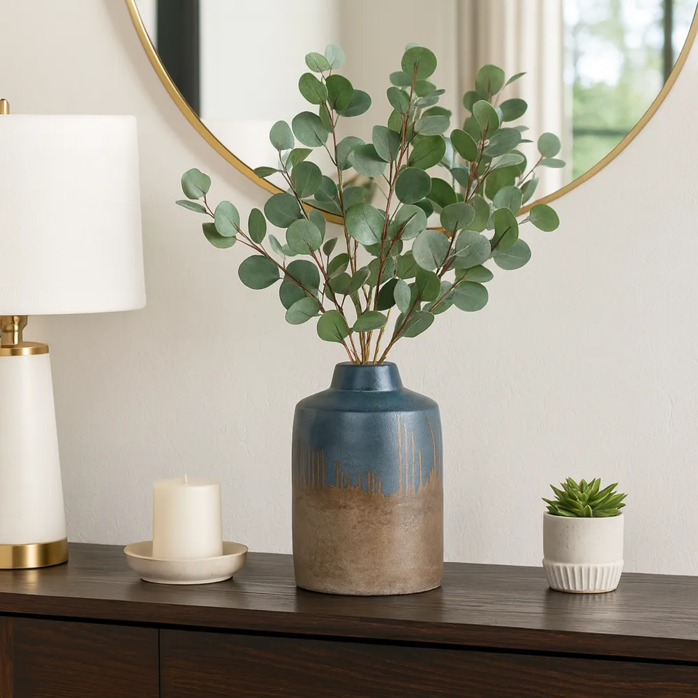 REESELAKE BLUE VASE 12 (IN)