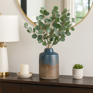 REESELAKE BLUE VASE 12 (IN) 12