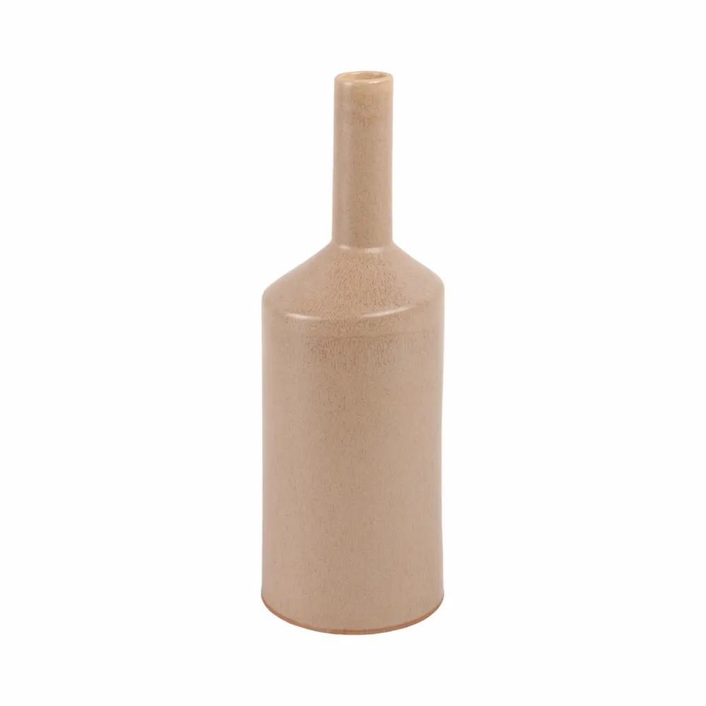 HAZENWOOD BROWN VASE 13 (IN)
