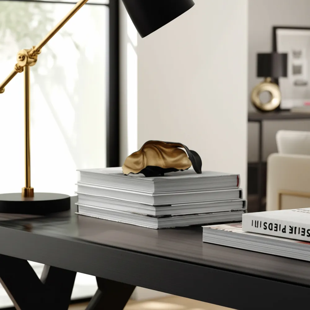 ROSEMILL BLACK DECOR 6 (IN)