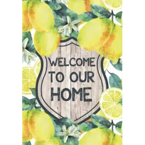 Lemon Orchard Garden Flag 12in by 18in 1