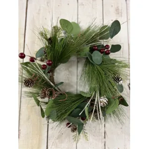 Hint Of Christmas Candle Ring 6.5in 1